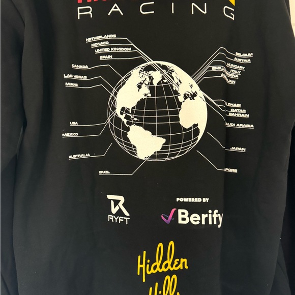 NWOT Men’s Black Hidden Hills Hoodie Size XL - Picture 4 of 7